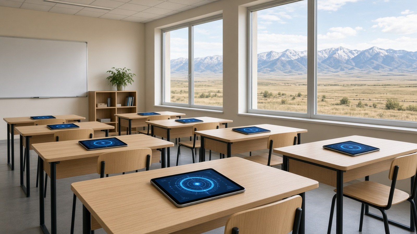 Kai-Fu Lee briefs Tokayev on AI in small schools: pilot runs in 10 schools, with 500 planned by April 2027